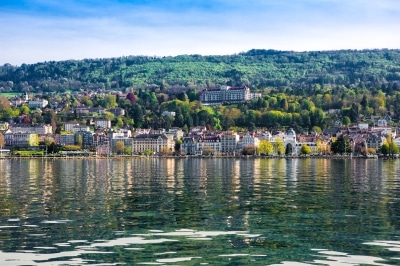 Activité de cohésion d'équipe à Evian