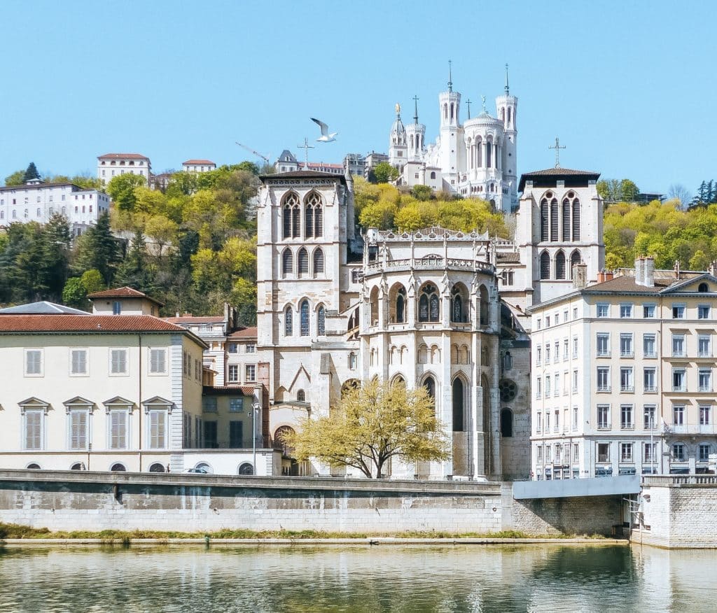 Cathedrale St-Jean et Notre-Dame de Fourviere - Lyon