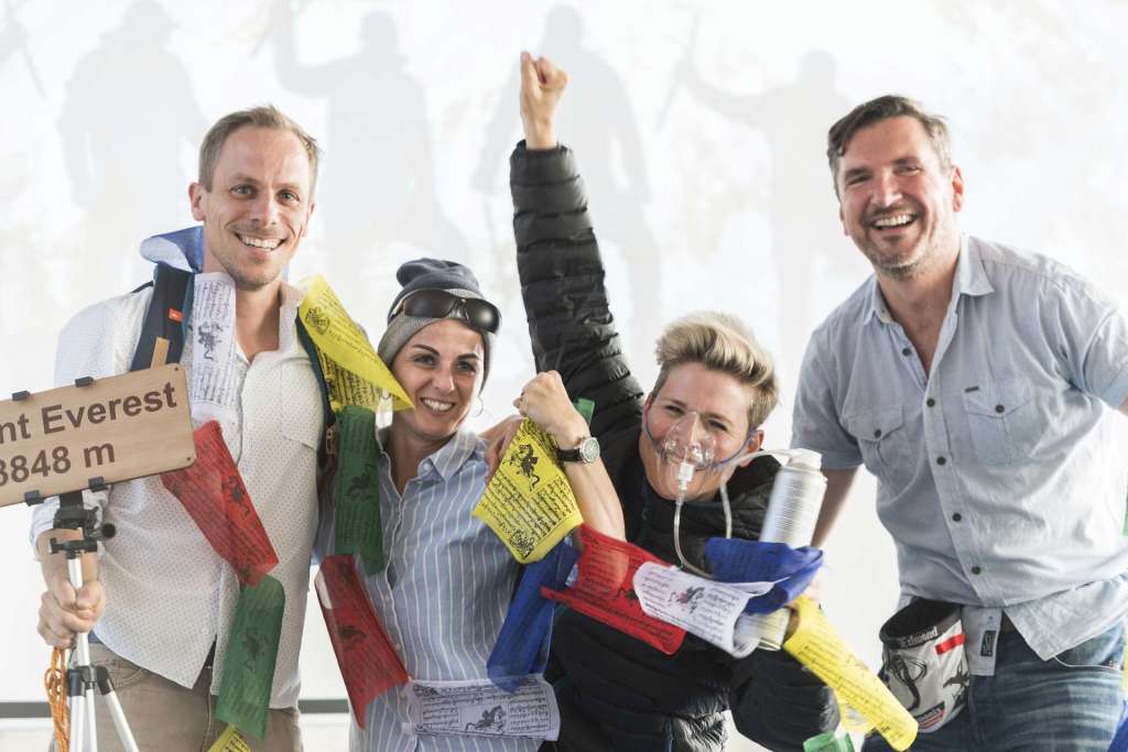 Teams Connect - Mount Everest Challenge, activité de team building en intérieur