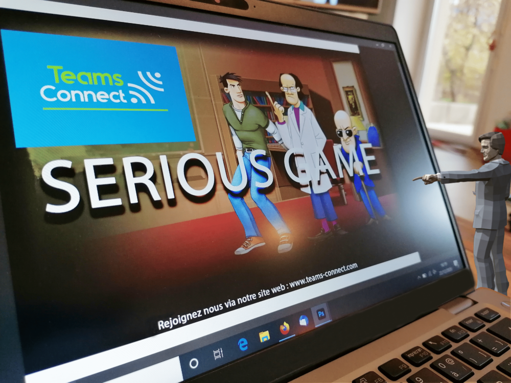 team building en ligne : serious game